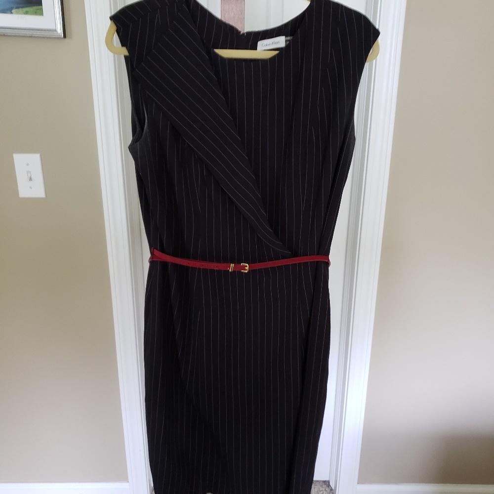 Pinstripe dress